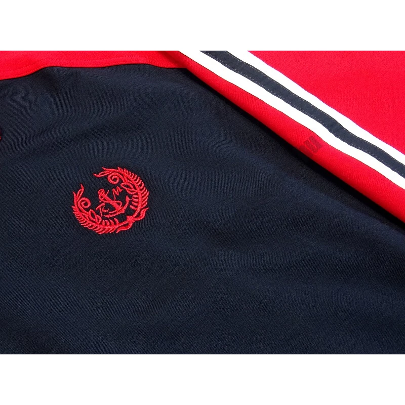 7XL-10XL EXTRA nagyméretű R.Contrast piros-sötétkék férfi melegítő szett rugalmas pamut anyagból.Rendeljen online kényelmesen.Gyors 1-2 napos szállítás!3