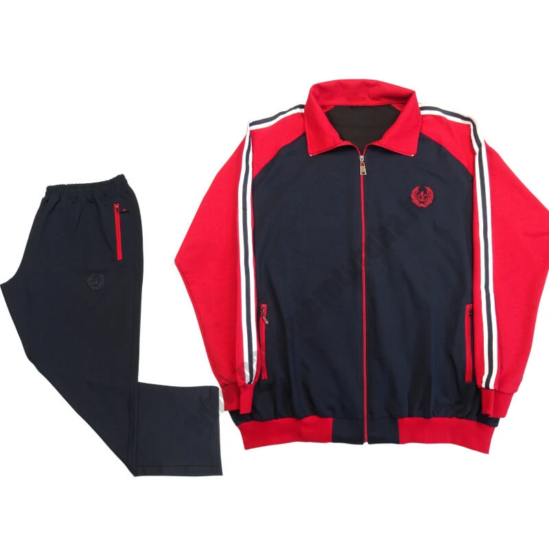 Férfi melegítő szett Contrast 8XL sötétkék kék (extra.