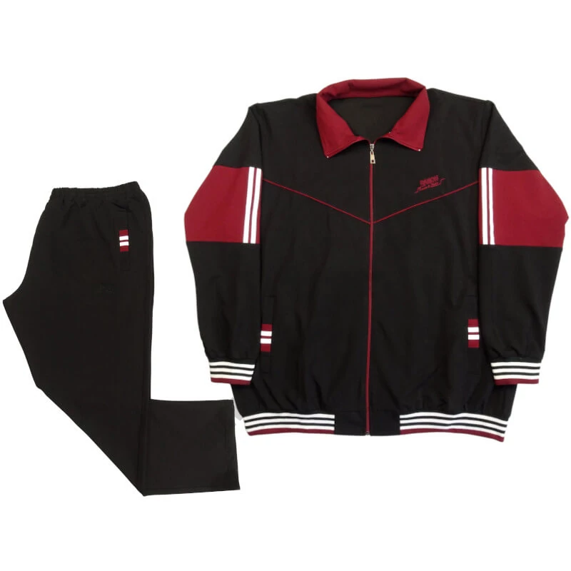 7XL-10XL EXTRA nagyméretű R.Run fekete-bordó férfi melegítő szett rugalmas pamut anyagból.Rendeljen online kényelmesen.Gyors 1-2 napos szállítás!1