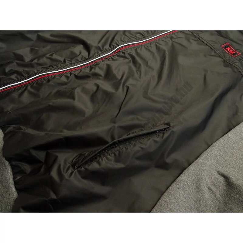 7XL-10XL extra nagyméretű R.Unique fekete-szürke férfi melegítő szett rugalmas pamut anyagból.Rendeljen online kényelmesen.Gyors 1-2 napos szállítás!4