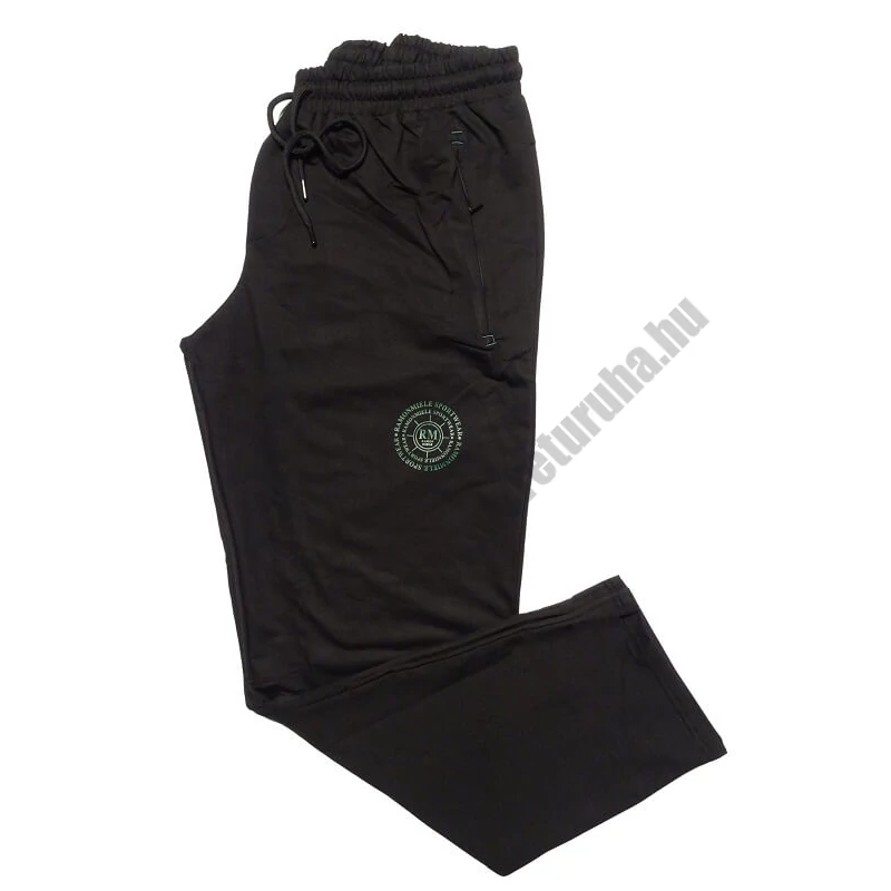 Divatos nagyméretű,fekete zöld mintás férfi pamut melegítőnadrág 2XL-6XL méretekben.Gyors 1-2 napos szállítás!1