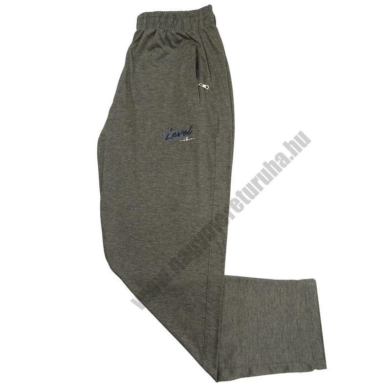 Férfi pizsama 4XL Level szürke (nagyméretű)