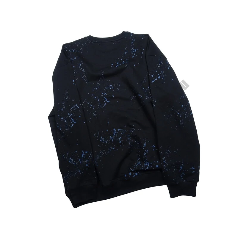 Sportos PP.Fekete Rules férfi nagyméretű pulóver hétköznapokra 3XL-6XL méretekben.Rendeljen kényelemesen online vagy jöjjön el hozzánk üzletünkbe!3