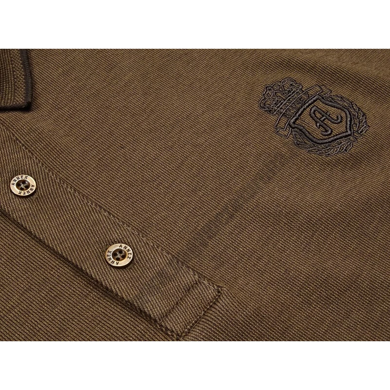 2XL-6XL nagyméretű sportos elegáns A.Barna Royal férfi galléros pulóver.Prémium minőségű 100% pamutból.Rendeljen kényelemesen online vagy próbálja fel személyesen üzletünkben!1