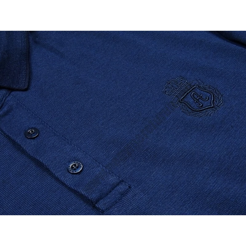 2XL-6XL nagyméretű sportos elegáns A.Kék Royal férfi galléros pulóver.Prémium minőségű 100% pamutból.Rendeljen kényelemesen online vagy próbálja fel személyesen üzletünkben!1