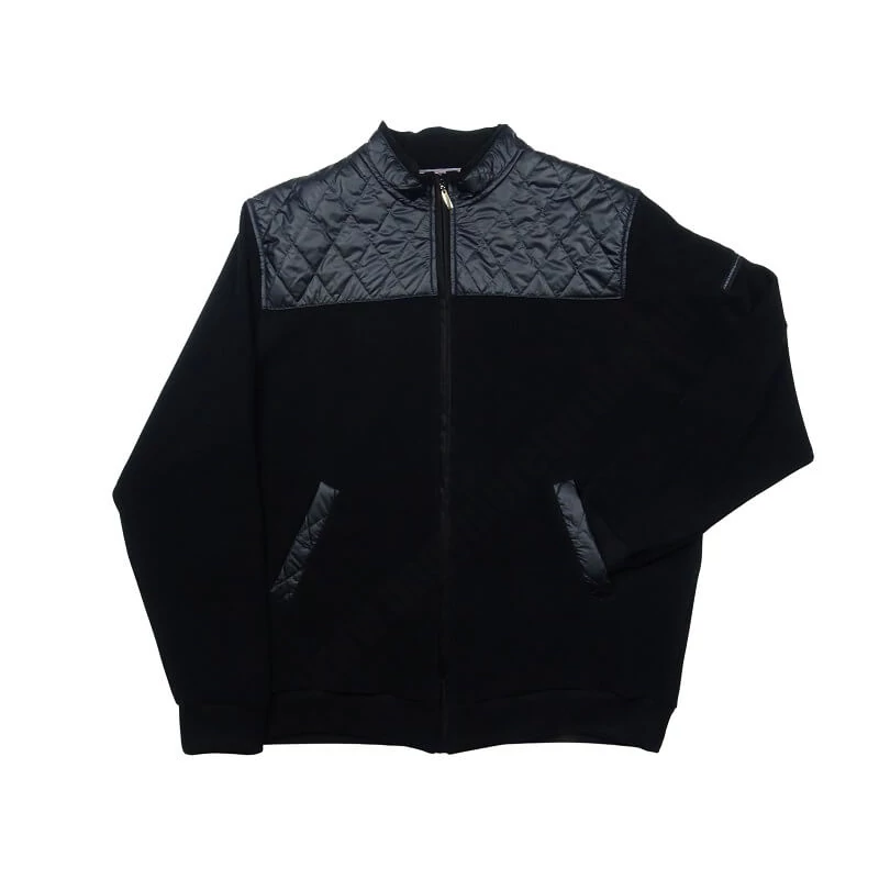 3XL,4XL,5XL,6XL,7XL méretű-T.Fekete Elegant férfi nagyméretű cipzáras pulóver steppelt vállbetéttel.Prémium minőségű 100% pamutból.Rendeljen kényelemesen online vagy jöjjön el hozzánk üzletünkbe!1