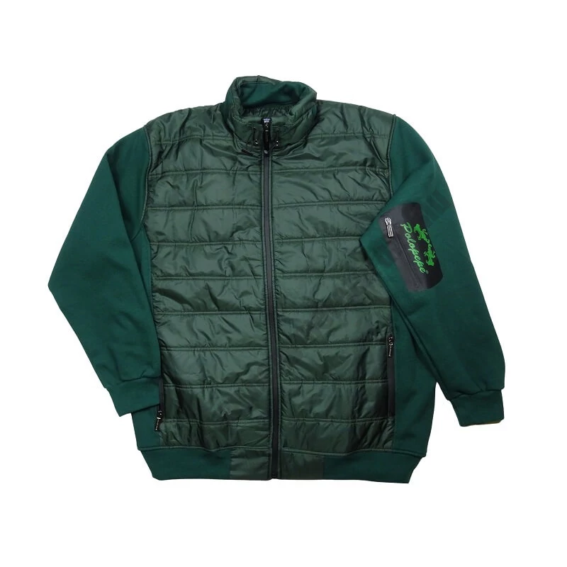 3XL-Nagyméretű férfi steppelt cipzáras pulóver,sötét zöld színben.Kiváló minőségű,3XL,4XL,5XL,6XL méretű kardigán.Rendeljen online kényelemesen vagy jöjjön el hozzánk üzletünkbe!