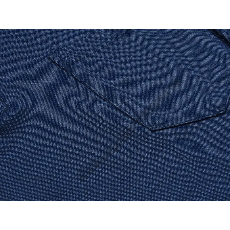 7XL extra nagyméretű kék színű, férfi hosszú ujjú galléros póló mellkas zsebbel.Prémium minőségű rugalmas pamutból.Öltözzön stílusosan extra méretekkel is!Próbálja fel üzletünkben vagy rendeljen online!2