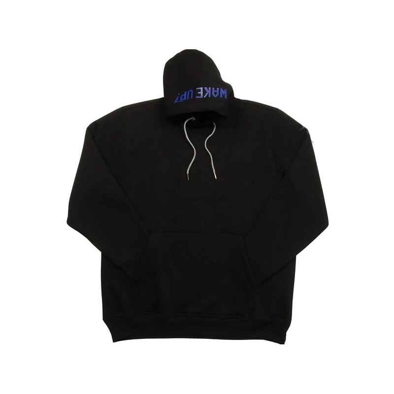 Extra nagy 3XL-8XL méretű férfi kenguruzsebes pulóver, fekete színben, 3D feliratokkal.Prémium minőségű 100% pamutból. Rendeljen online, vagy jöjjön el hozzánk személyesen!4