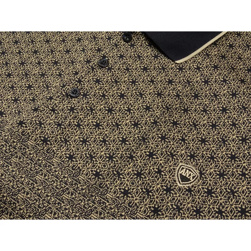 2XL-6XL nagyméretű sportosan elegáns A.Bézs Jakar férfi galléros pulóver.Prémium minőségű rugalmas pamutból.Rendeljen kényelemesen online vagy próbálja fel személyesen üzletünkben!2