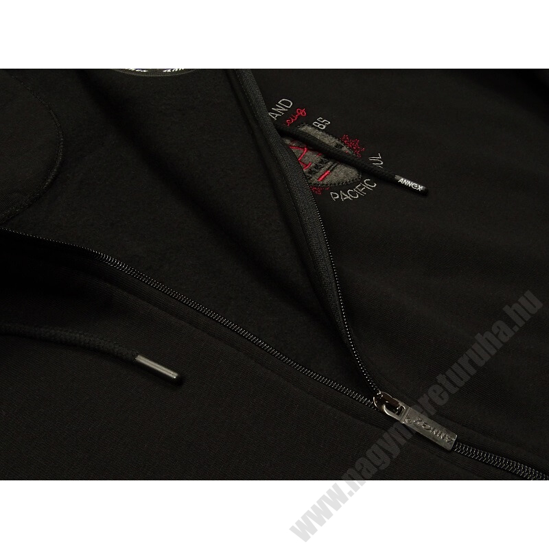 2XL-10XL extra nagyméretű A.Fekete Pacific férfi kapucnis pulóver, prémium minőségű 100% pamutból. Rendeljen online, vagy jöjjön el hozzánk személyesen!2