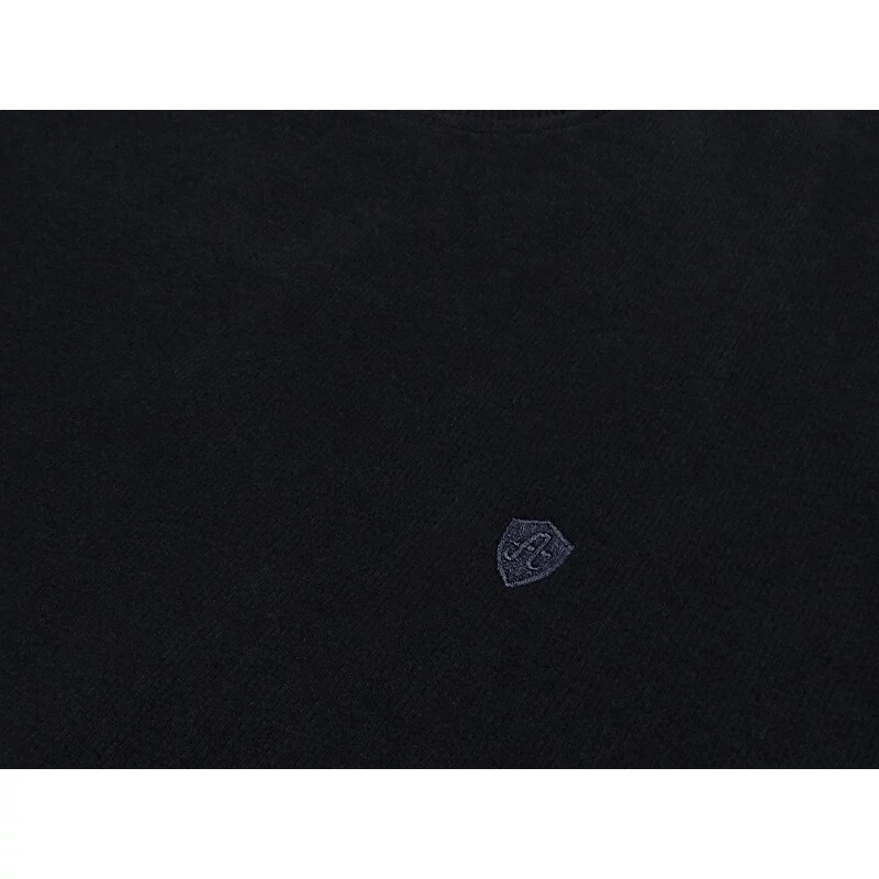 Férfi nagy 2XL-6XL méretű sportos elegáns A.Sötétkék kerek nyakú, plüss pulóver.Prémium minőségű, rugalmas pamutból.Rendeljen kényelemesen online vagy próbálja fel személyesen üzletünkben!2