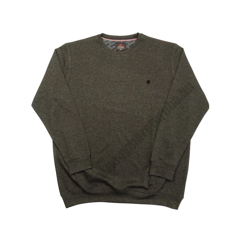 2XL-6XL nagyméretű sportos A.Szürke Royal férfi pulóver.Prémium minőségű 100% pamutból.Rendeljen kényelemesen online vagy próbálja fel személyesen üzletünkben!1