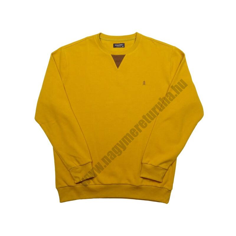 3XL,4XL,5XL-nagyméretű férfi pulóver mustár színben.Prémium minőségű, puha pamutból.Rendeljen kényelemesen online vagy próbálja fel személyesen üzletünkben!1