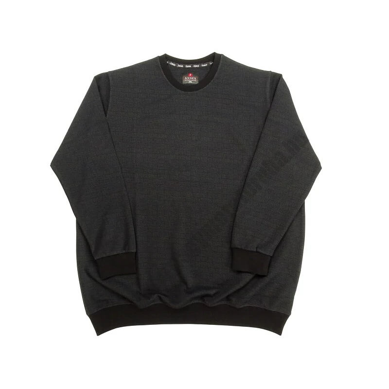 Férfi nagy 2XL,3XL,4XL,5XL,6XL méretű A.Balance sötétkék, bézs mintás pulóver.Prémium minőségű rugalmas pamutból.Rendeljen kényelemesen online vagy próbálja fel személyesen üzletünkben!1