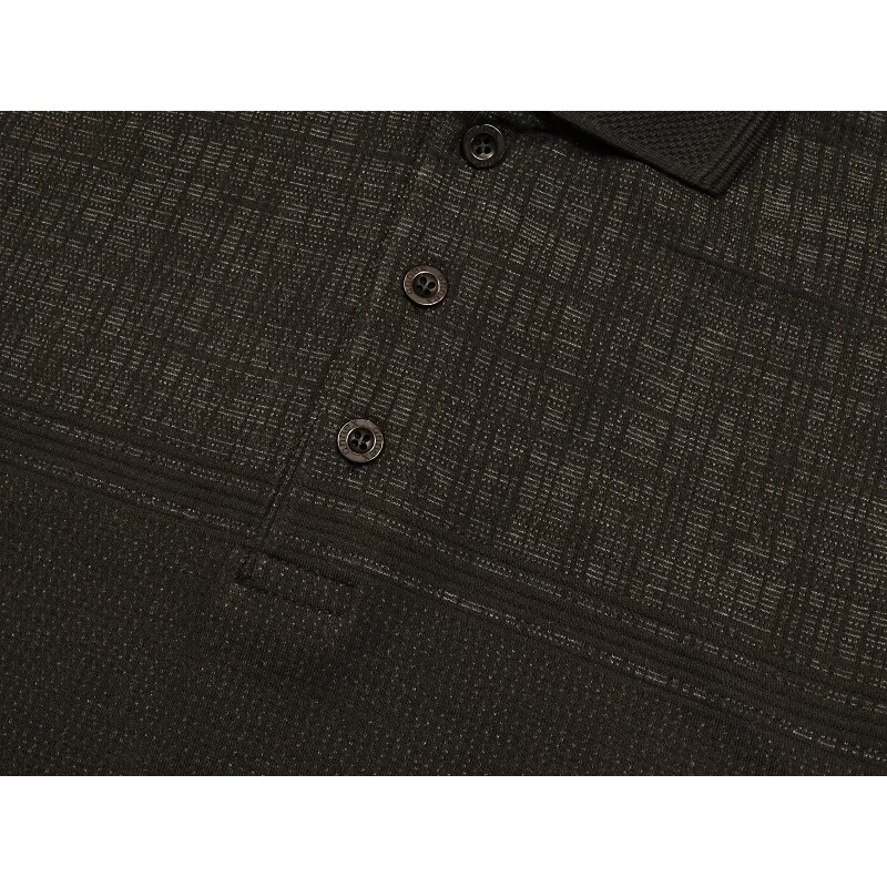 Sportosan elegáns férfi 2XL,3XL,4XL,5XL,6XL- nagyméretű A.Hot fekete galléros pulóver.Prémium minőségű rugalmas pamutból.Rendeljen kényelemesen online vagy próbálja fel személyesen üzletünkben!2