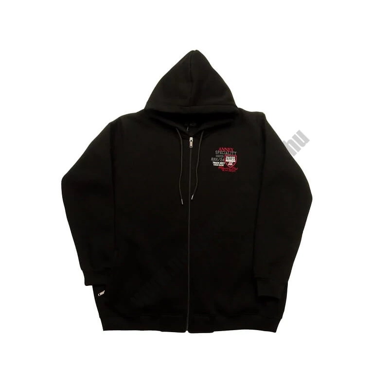 Vastag 2XL-10XL extra nagyméretű A.Racer fekete férfi kapucnis pulóver, prémium minőségű 100% pamutból. Rendeljen online, vagy jöjjön el hozzánk személyesen!