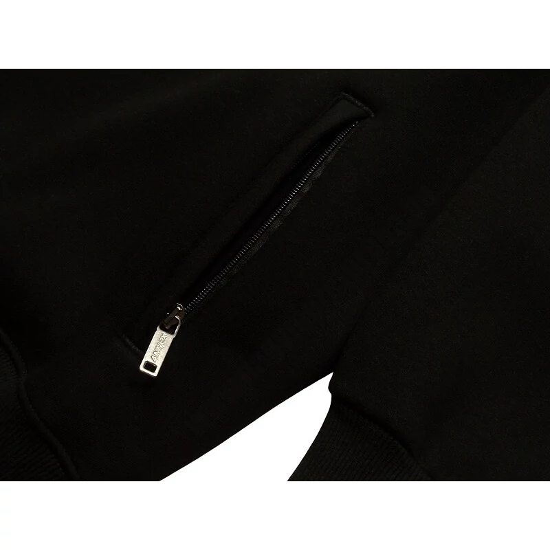 Férfi kapucnis pulóver Racer 3XL fekete