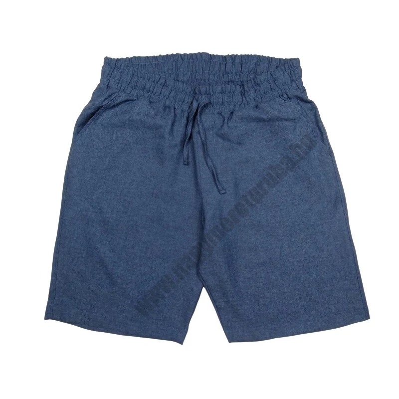 Sportosan elegáns nagy XL,2XL,3XL,4XL,5XL,6XL méretű férfi kék vászon rövidnadrág. Prémium minőségű anyagból!Rendeljen online, gyors 1-2 napos szállítással vagy jöjjön el hozzánk és próbálja fel személyesen!