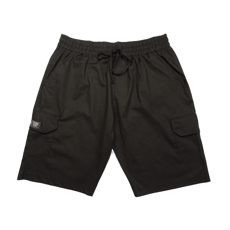 Nagy 2XL,3XL,4XL,5XL,6XL méretű A.Skate fekete oldalzsebes vékony rövidnadrág, sportos férfiaknak.Prémium minőségű rugalmas pamutból.Rendeljen online,gyors szállítással!1
