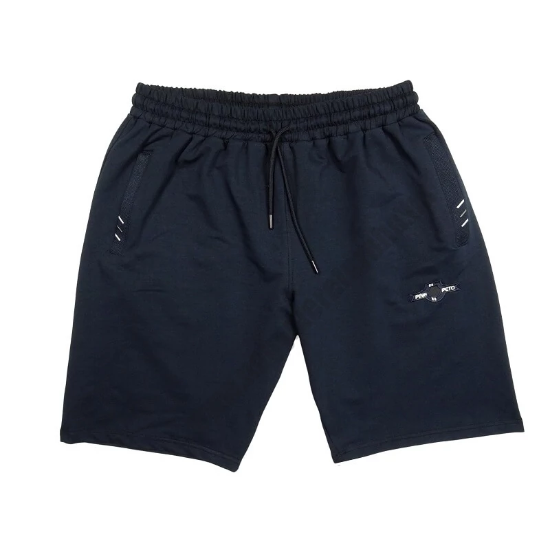Nagy 3XL,4XL,5XL,6XL,7XL,8XL méretű férfi sötétkék színű, pamut rövidnadrág cipzáras zsebekkel. Prémium minőségű 100% pamutból!Rendeljen online, gyors 1-2 napos szállítással vagy jöjjön el hozzánk és próbálja fel személyesen!