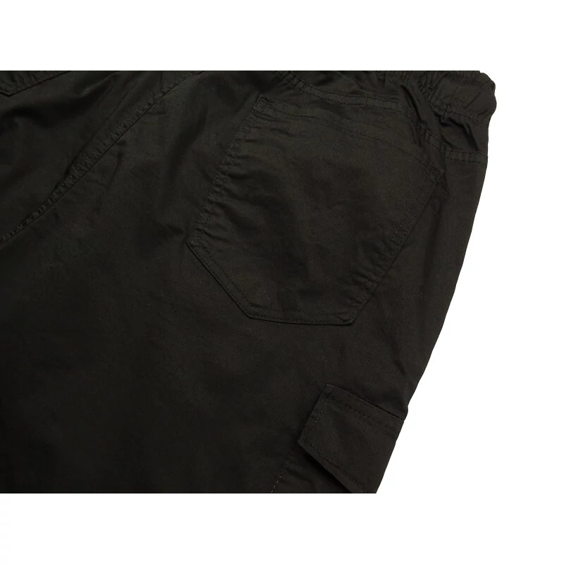 Nagy 3XL,4XL,5XL,6XL,7XL,8XL méretű PP.Street fekete oldalzsebes vékony rövidnadrág, sportos férfiaknak.Prémium minőségű rugalmas pamutból.Rendeljen online,gyors szállítással!3
