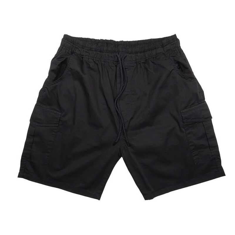 Nagy 3XL,4XL,5XL,6XL,7XL,8XL méretű PP.Street sötétkék oldalzsebes vékony rövidnadrág, sportos férfiaknak.Prémium minőségű rugalmas pamutból.Rendeljen online,gyors szállítással!1