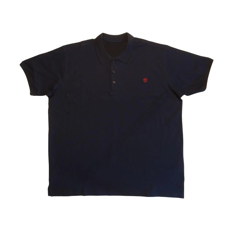Nagy 2XL-6XL méretű  A.Sötétkék férfi rövid ujjú galléros póló, akár személyes átvétellel vagy vásárolja meg online, pontos mérettáblázatunk segítségével!1