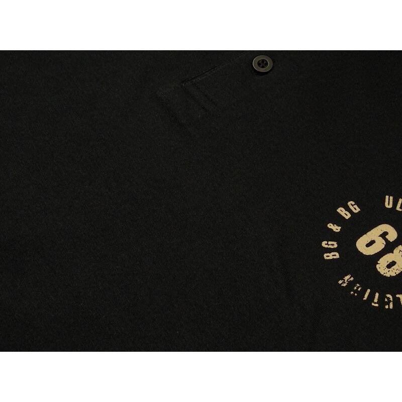 Extra nagy 3XL-8XL méretű prémium minőségű U.BG fekete rövid ujjú galléros póló férfiaknak, akár személyes átvétellel is. Vásárolja meg online, pontos mérettáblázatunk segítségével!2