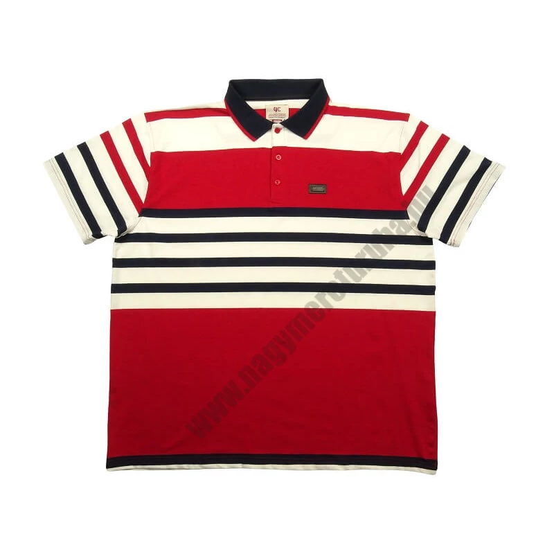 Extra nagyméretű férfi galléros póló, bordó-sötétkék csíkos. 3XL,4XL,5XL,6XL,7XL,8XL,9XL méretekben rendelhető. Rendeljen online vagy jöjjön el hozzánk személyesen!1
