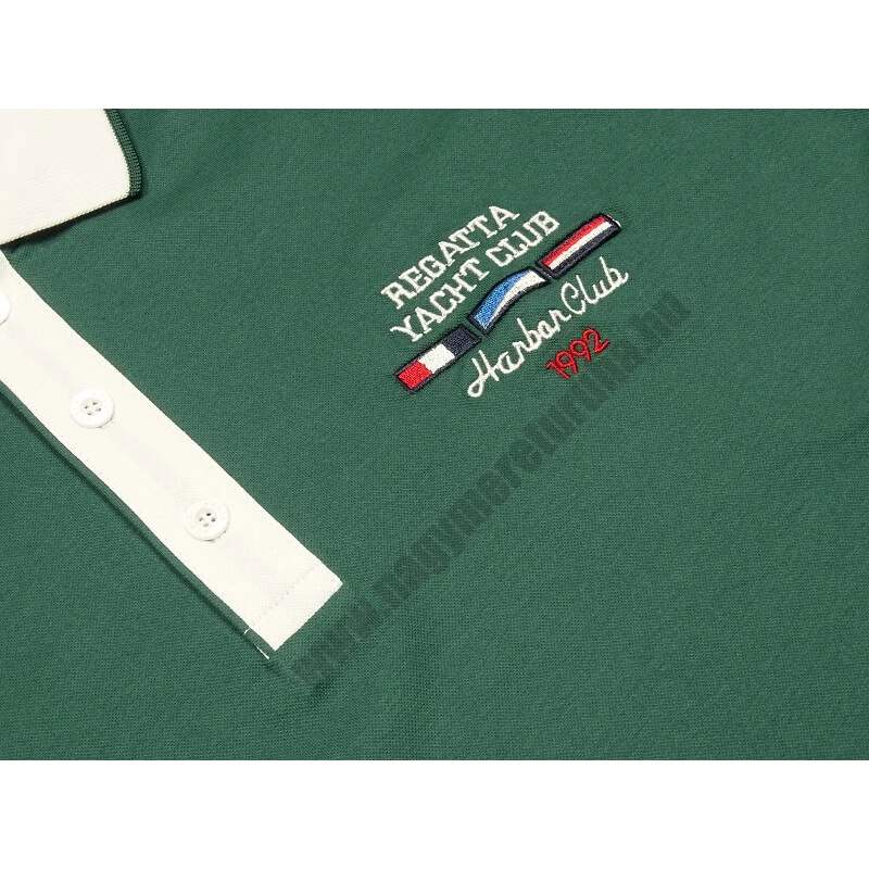 2XL-6XL nagyméretű  A.Coast menta alapszínű, fehér galléros rövid ujjú nagyméretű galléros póló férfiaknak, akár személyes átvétellel vagy vásárolja meg online, pontos mérettáblázatunk segítségével!2