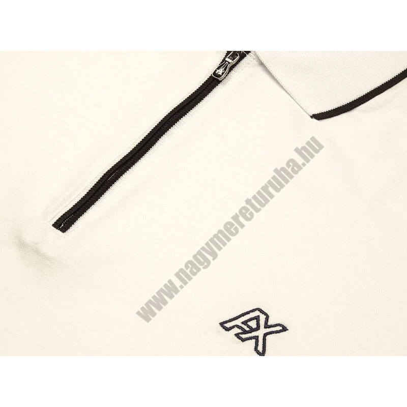 Férfi galléros póló Divide 3XL fehér