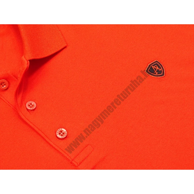 2XL-6XL méretű prémium minőségű élénk narancs színű piké rövid ujjú nagyméretű galléros póló férfiaknak, akár személyes átvétellel is vagy vásárolja meg online, pontos mérettáblázatunk segítségével!2