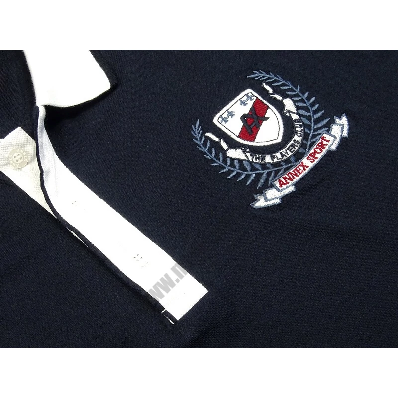 Divatos 2XL-6XL nagyméretű  A.Soccer sötétkék alapszínű, fehér galléros rövid ujjú nagyméretű galléros piké póló férfiaknak, akár személyes átvétellel vagy vásárolja meg online, pontos mérettáblázatunk segítségével!2