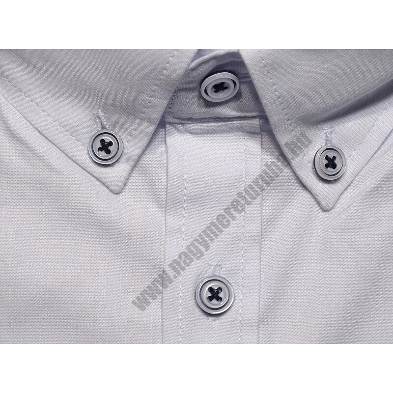 Nagy 2XL-6XL méretű B.Fehér elegáns férfi rövid ujjú ing prémium minőségű rugalmas pamut anyagból.Rendeljen online kényelmesen vagy jöjjön el személyesen üzletünkbe!2