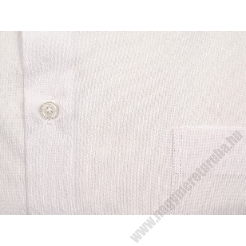 Prémium minőségű B.Sima fehér, zsebes férfi nagyméretű rövid ujjú ing rugalmas pamut anyagból 2XL-6XL méretekben.Rendeljen online kényelmesen, gyors 1-2 munkanapos szállítással!2
