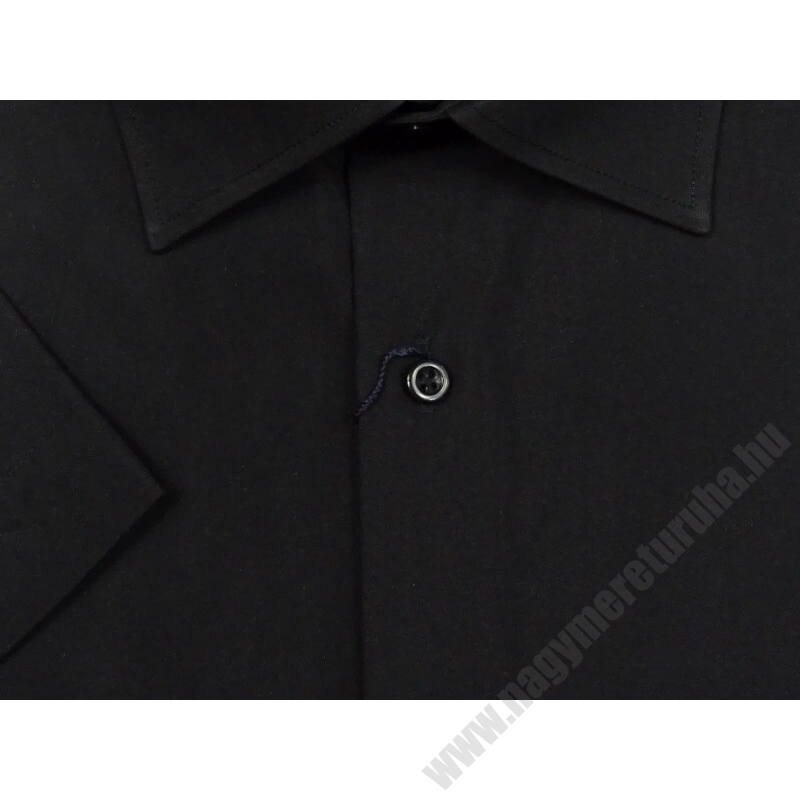 Prémium minőségű B.Sima fekete, zsebes férfi nagyméretű rövid ujjú ing rugalmas pamut anyagból 2XL-6XL méretekben.Rendeljen online kényelmesen, gyors 1-2 munkanapos szállítással!2