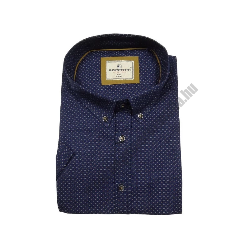 Extra nagyméretű sportos elegáns B.Kék Cross férfi rövid ujjú ing kiváló minőségű rugalmas pamut anyagból 6XL-9XL méretekben.Rendeljen online kényelmesen vagy jöjjön el személyesen üzletünkbe!