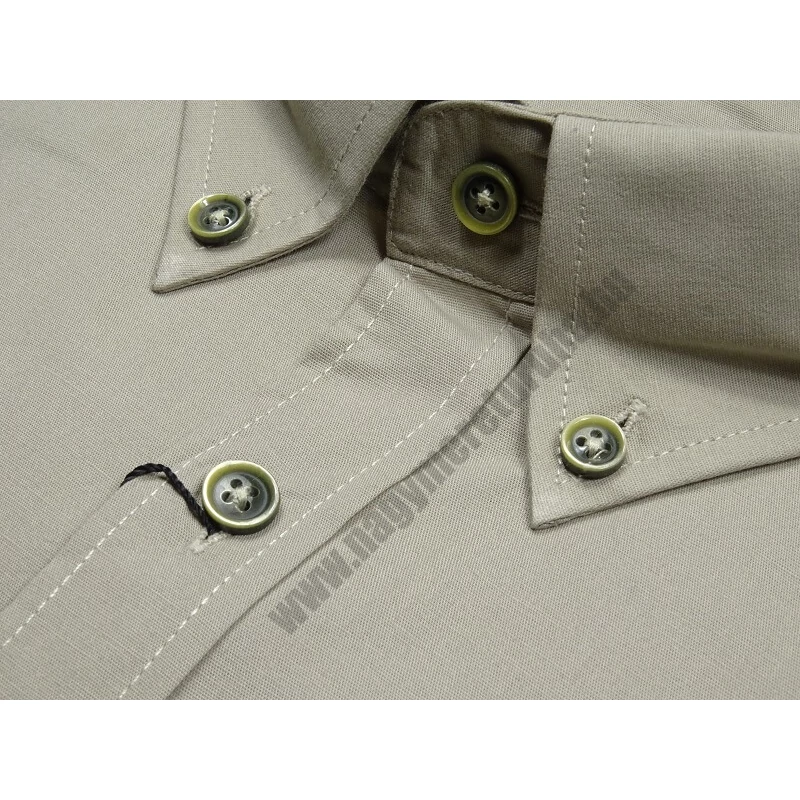 Extra nagyméretű sportos elegáns B.Sima bézs férfi rövid ujjú ing kiváló minőségű rugalmas pamut anyagból 6XL-9XL méretekben.Rendeljen online kényelmesen vagy jöjjön el személyesen üzletünkbe!2