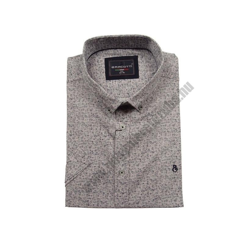 Extra nagyméretű sportos elegáns B.Sötétkék piros pöttyös férfi rövid ujjú ing kiváló minőségű rugalmas pamut anyagból 6XL-9XL méretekben.Rendeljen online kényelmesen vagy jöjjön el személyesen üzletünkbe!