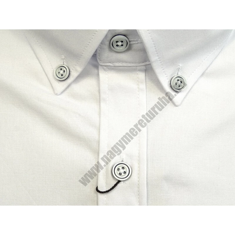 Nagy 2XL-6XL méretű B.Joy fehér férfi rövid ujjú ing prémium minőségű rugalmas pamut anyagból.Rendeljen online kényelmesen vagy jöjjön el személyesen üzletünkbe!2