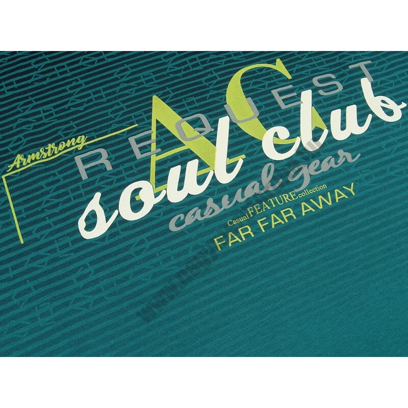 2XL-6XL méretű S.Club petrol nagyméretű férfi rövid ujjú póló 100% prémium pamutból. Rendeljen kényelemesen, gyors szállítással!2