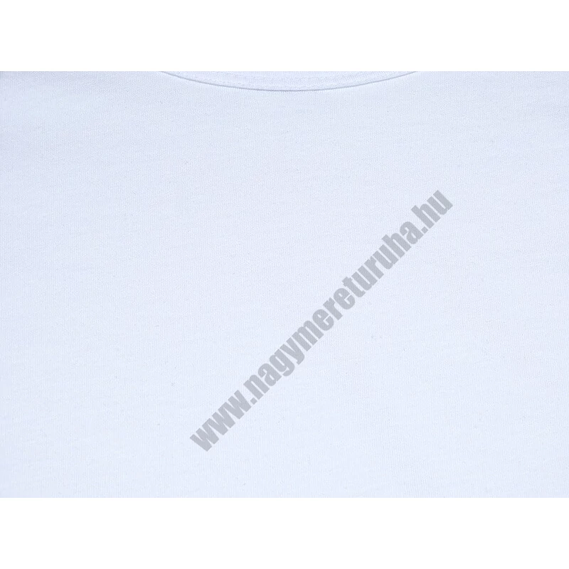 2XL méretű A.Fehér sima nagyméretű férfi rövid ujjú póló 100% prémium pamutból a kényelmes hétköznapokra. Rendeljen online, pár kattintással vagy jöjjön el hozzánk személyesen!1
