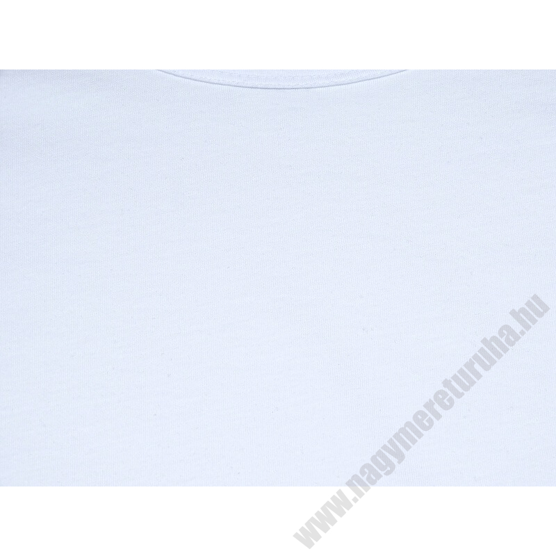 2XL méretű A.Fehér sima nagyméretű férfi rövid ujjú póló 100% prémium pamutból a kényelmes hétköznapokra. Rendeljen online, pár kattintással vagy jöjjön el hozzánk személyesen!1