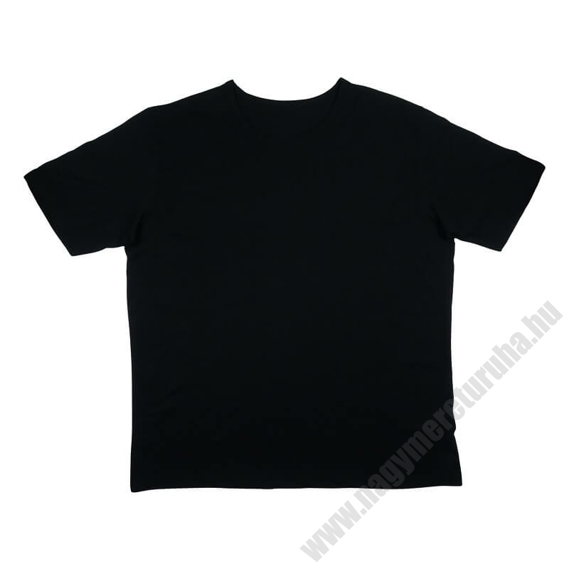 2XL-A.Fekete sima nagyméretű férfi rövid ujjú póló 100% prémium pamutból a kényelmes hétköznapokra. Rendeljen online, pár kattintással vagy jöjjön el hozzánk személyesen!1