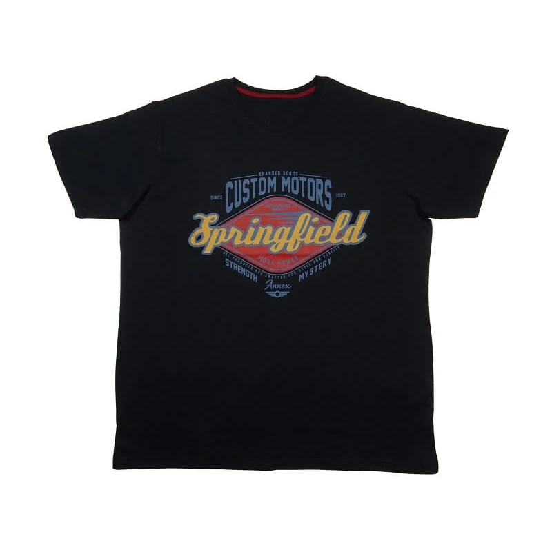 Férfi férfi póló Springfield 2XL sötétkék