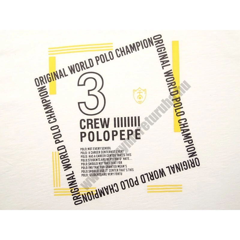 Férfi nagy 3XL,4XL,5XL,6XL méretű P.Champion fehér rövid ujjú póló, divatos nyomott felirattal, 100% prémium pamutból. Rendeljen kényelemesen, gyors szállítással vagy jöjjön el hozzánk személyesen üzletünkbe!2