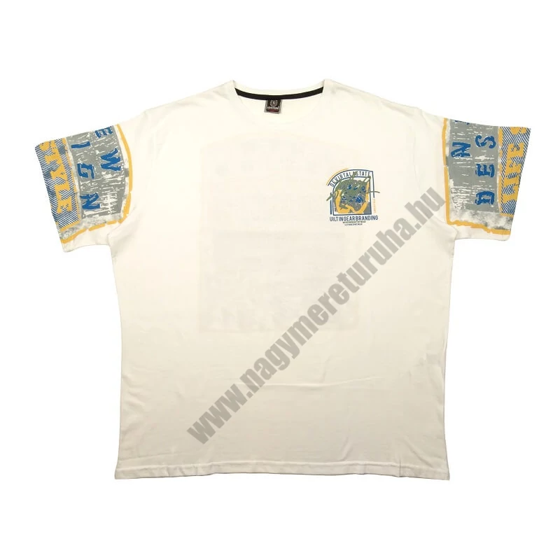 Férfi 2XL,3XL,4XL,5XL,6XL nagyméretű A.Silent fehér rövid ujjú póló, divatos nyomott felirattal, 100% prémium pamutból. Rendeljen kényelemesen, gyors szállítással vagy jöjjön el hozzánk személyesen üzletünkbe!1