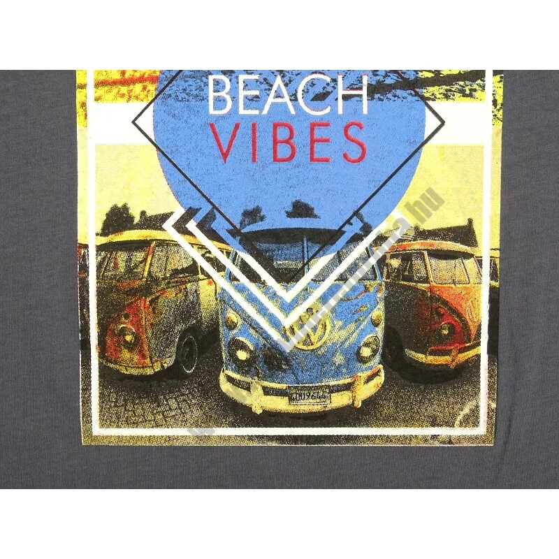 Férfi férfi póló Beach 3XL grafit (nagyméretű)