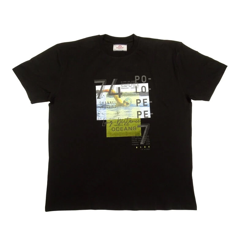 Férfi férfi póló Distance 3XL fekete